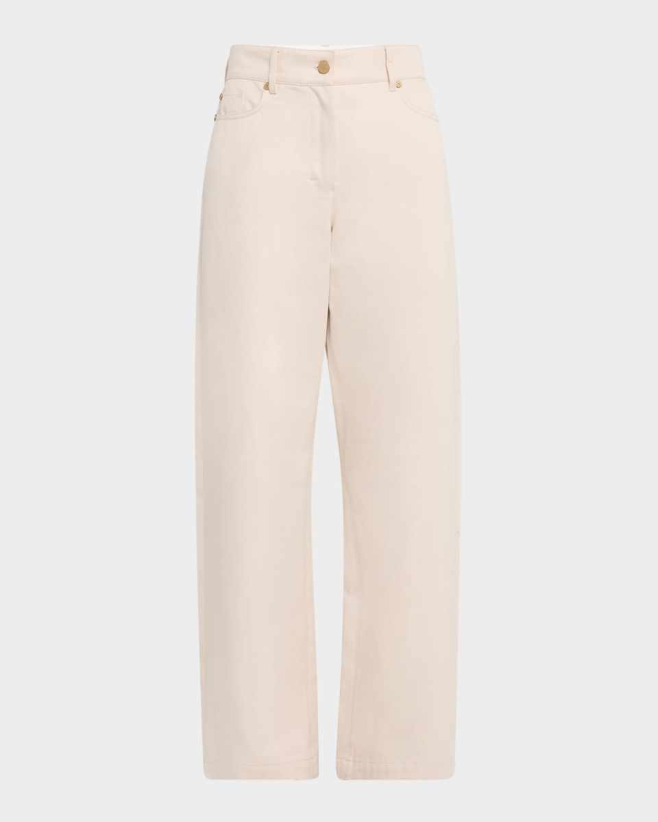Valeria Straight-Leg Ankle Jeans